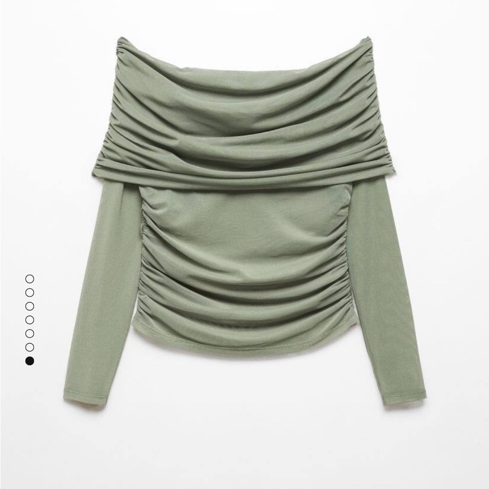 NWT Off the Shoulder Tulle Top